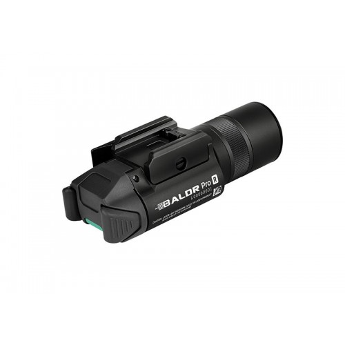Obrázok číslo 6: Svetlo na zbraň Olight BALDR PRO R Black 1350 lm – zelený laser