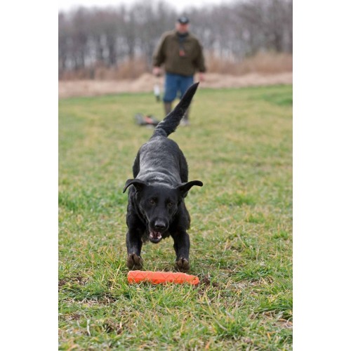 Obrázok číslo 4: Výcvikový gumový bumper pre psa – oranžový