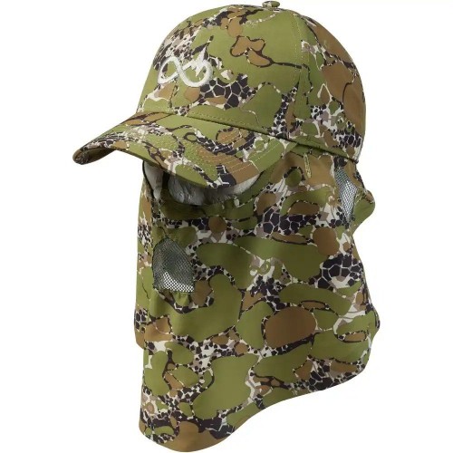 Šiltovka s prekrytím tváre Merkel Gear QuickCamo Infinity Forest