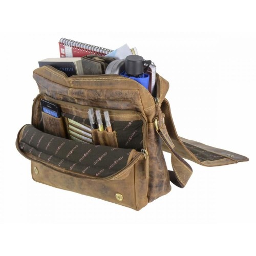 Obrázok číslo 4: GREENBURRY 1766 - kožená taška na rameno