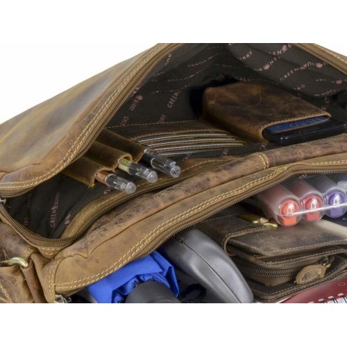 Obrázok číslo 8: GREENBURRY 1766 - kožená taška na rameno