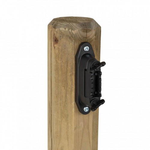 Obrázok číslo 3: Izolátor pre elektrický ohradník, rohový plochý, na šrób alebo klinec - 10 ks