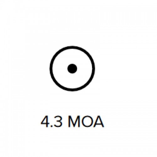 Obrázok číslo 7: Meprolight Kolimátor MEPRO M21 Možnosti záměrného bodu: 4.3 Bullseye