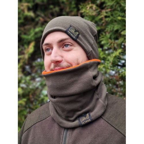 Obrázok číslo 4: Obojstranná zimná čiapka TETRAO - fleecová