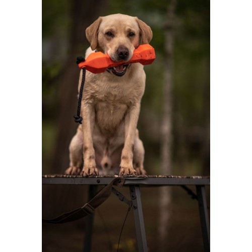 Obrázok číslo 3: Výcvikový gumový bumper pre psy – oranžový