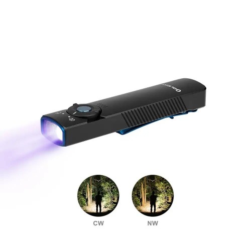 Obrázok číslo 2: LED baterka Olight Arkfeld UV CW 1000 lm - black