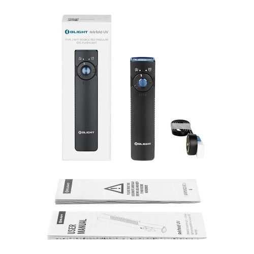 Obrázok číslo 7: LED baterka Olight Arkfeld UV CW 1000 lm - black