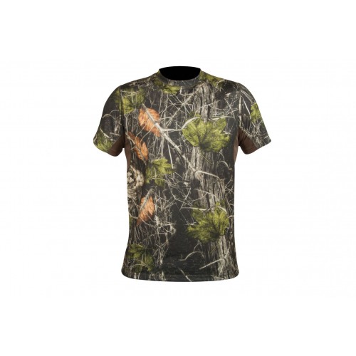 CREW-S Camo forest tričko