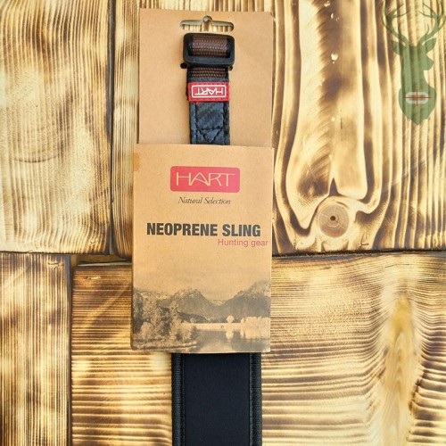 Obrázok číslo 2: NEOPRENE-PAD SLING - c.Black neoprene - remeň na pušku bez pútka