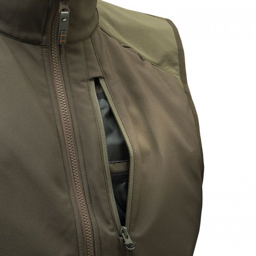 Obrázok číslo 5: Butte Softshell vesta - Brown Bark & Moss