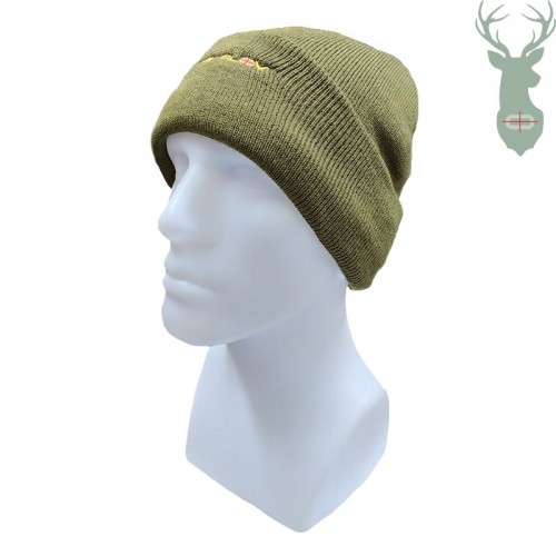 Obrázok číslo 4: BETALOV zimná pletená čiapka - zelená alebo oranž - GREEN