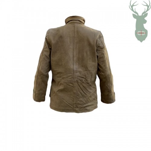 Obrázok číslo 2: Dámsky kožený kabát OLIVE