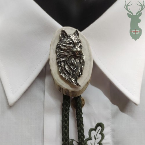 Poľovnícka kravata Bolo - Vlk II
