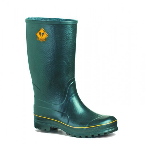 BIGHORN - Dámske zateplené gumofilcové čižmy KENTUCKY 3228 zelené