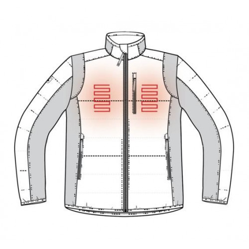 Obrázok číslo 3: DEERHUNTER Lady Heat Padded Jacket - vyhrievaná dámska bunda (3