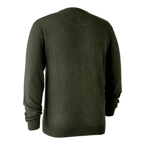 Obrázok číslo 2: DEERHUNTER Kingston Knit V Neck - merino sveter (S