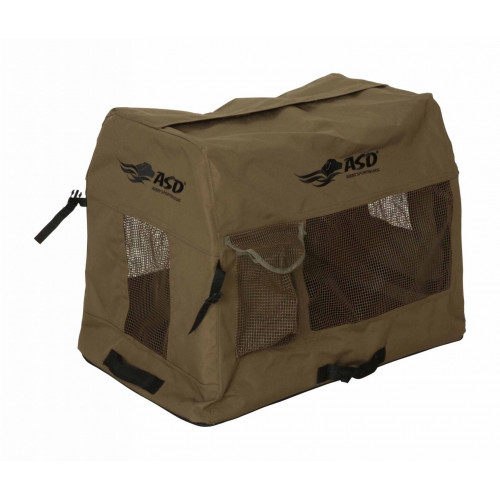 Prepravná taška pre psa ASD Quick Kennel Marsh Brown - Medium