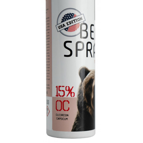 Obrázok číslo 4: Obranný sprej proti medveďom TETRAO Bear Spray USA edition 150 ml