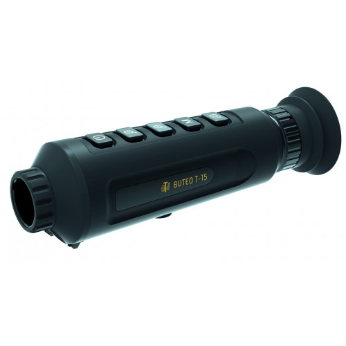 Termovízia TETRAO Buteo T-15, detekcia na 694 m