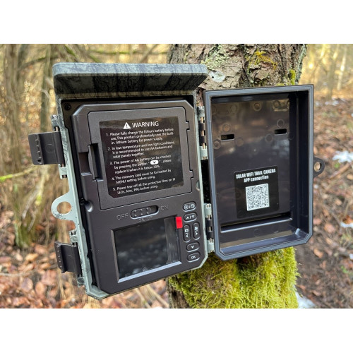 Obrázok číslo 11: Fotopasca TETRAO Tyto Solar 46 Mpx, 940 nm - so solárnym panelom