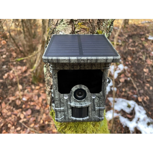 Obrázok číslo 12: Fotopasca TETRAO Tyto Solar 46 Mpx, 940 nm - so solárnym panelom