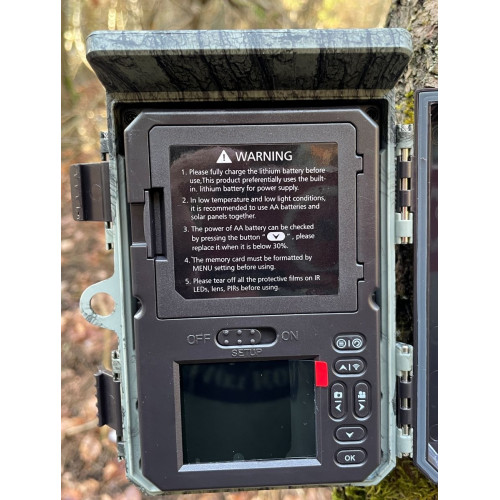 Obrázok číslo 14: Fotopasca TETRAO Tyto Solar 46 Mpx, 940 nm - so solárnym panelom