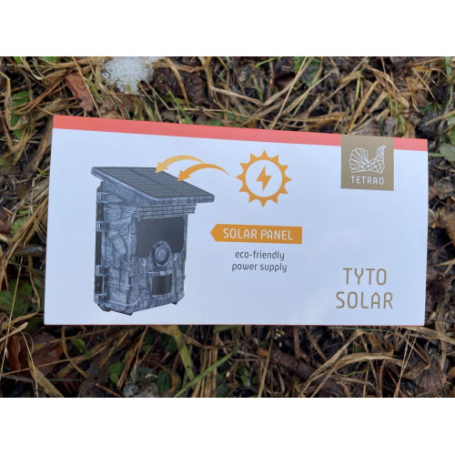 Obrázok číslo 20: Fotopasca TETRAO Tyto Solar 46 Mpx, 940 nm - so solárnym panelom