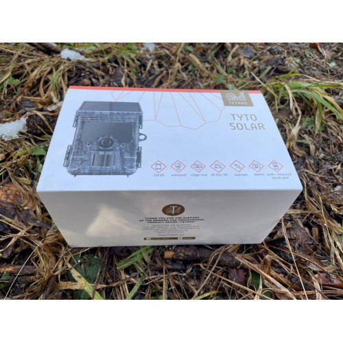 Obrázok číslo 21: Fotopasca TETRAO Tyto Solar 46 Mpx, 940 nm - so solárnym panelom