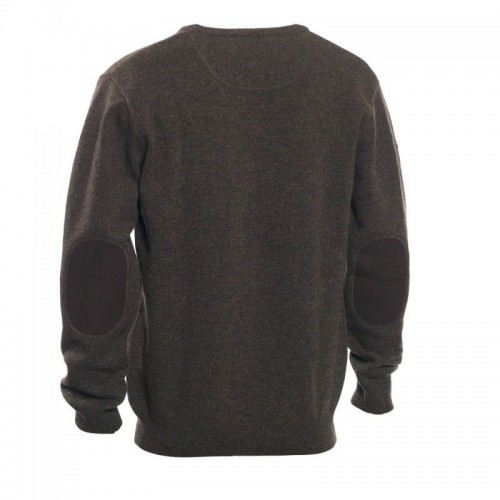 Obrázok číslo 2: Deerhunter Hastings Knit V-Neck Brown - sveter