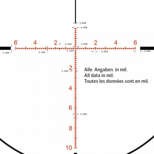 Obrázok číslo 6: Puškohľad NOBLEX NZ8 Inception 2,5-20×50 osnova MHR