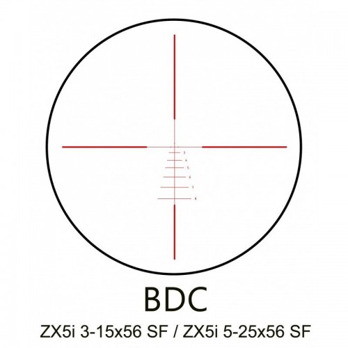 Obrázok číslo 2: Puškohľad MINOX ZX5i 5-25x50 SF BDC