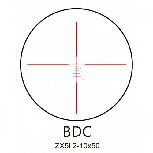 Obrázok číslo 2: Puškohľad MINOX ZX 5i 2-10x50, BDC - osvetlený