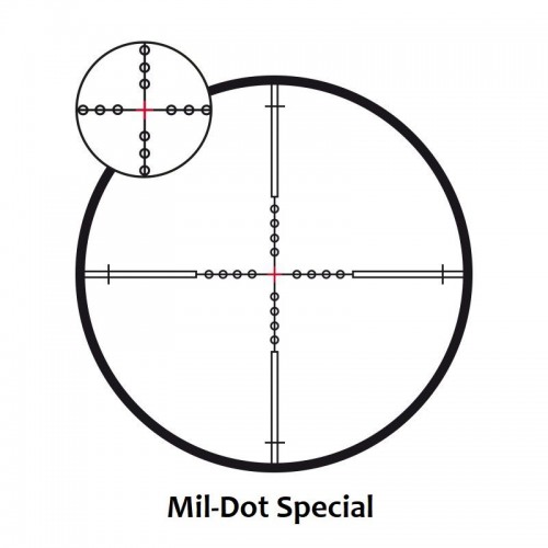 Obrázok číslo 3: Puškohľad Meopta ZD 4-16x44 RD Mil-Dot Special