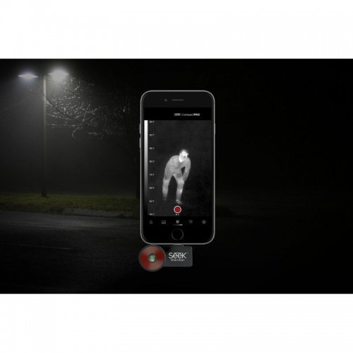 Obrázok číslo 12: Profesionálna termovízia SeeK Thermal Compact PRO na mobil - iPhone (Ios)