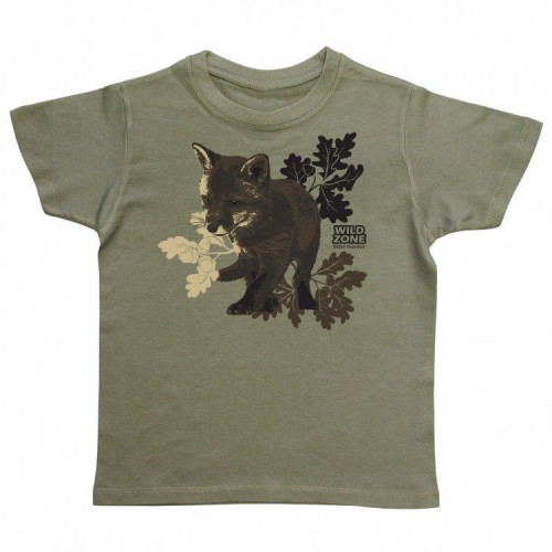 Detské bavlnené tričko líštička