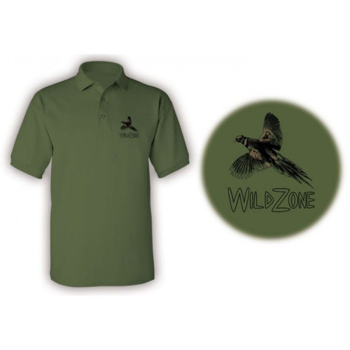 Polokošeľa Piquet Wildzone bažant