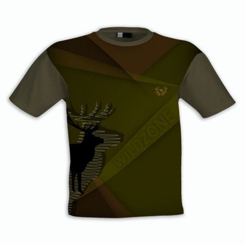 Elegantné tričko WildZone jeleň new
