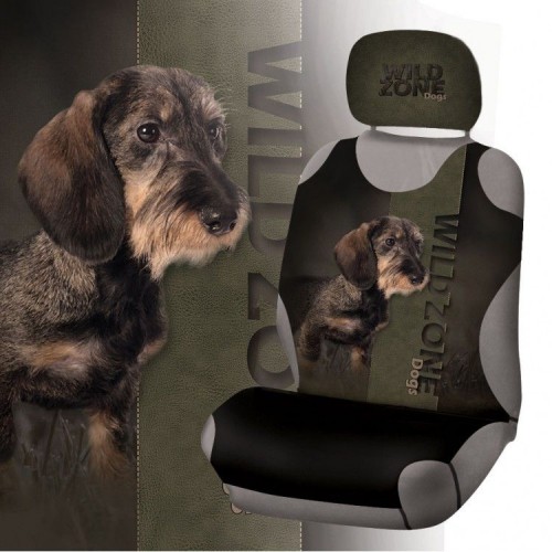 Poťahy do auta - jazvečík