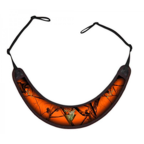 Remeň na uchytenie ďalehohľadu reflexný ručiaci jeleň