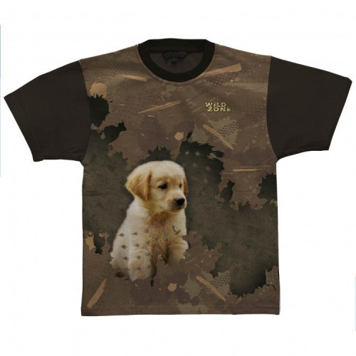 Detské elegantné tričko psík retríver