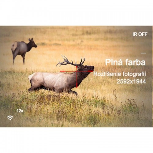 Obrázok číslo 3: Nočné videnie 2v1 (zameriavač a monokulár) Pard NV008+ (6.5x-13x zoom) + Power bank EMOS ALPHA 10000 mAh a 32gb SD karta