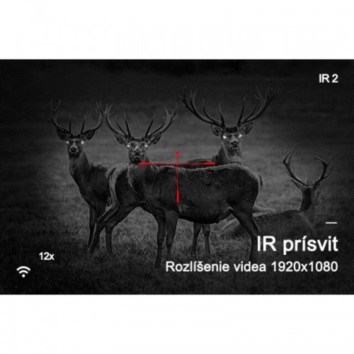 Obrázok číslo 9: Nočné videnie 2v1 (zameriavač a monokulár) Pard NV008+ (6.5x-13x zoom) + Power bank EMOS ALPHA 10000 mAh a 32gb SD karta