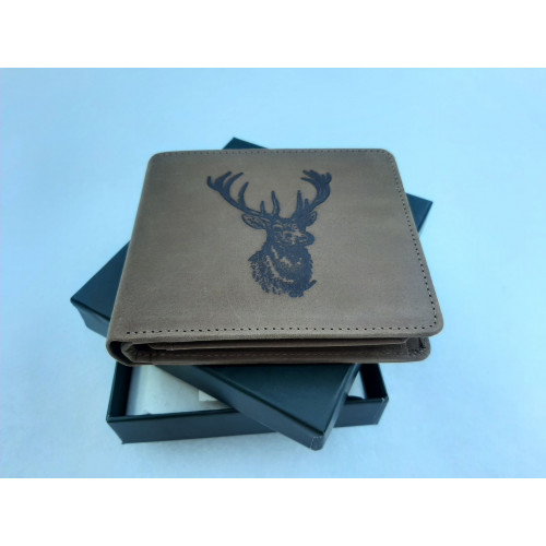 Obrázok číslo 3: Kožená peňaženka - jeleň