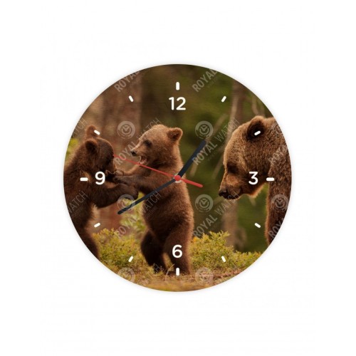 Obrázok číslo 5: Hodiny  - Medveď hnedý