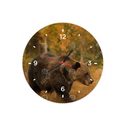 Hodiny  - Medveď hnedý