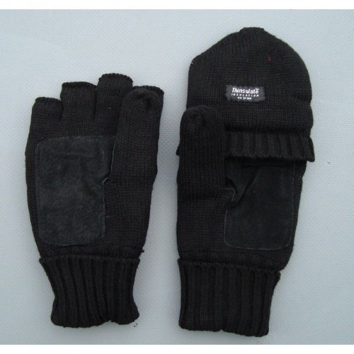 Obrázok číslo 3: Strelecké rukavice zateplené (čierne)